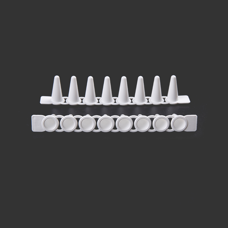 0.1mL PCR 8-tiub Jalur