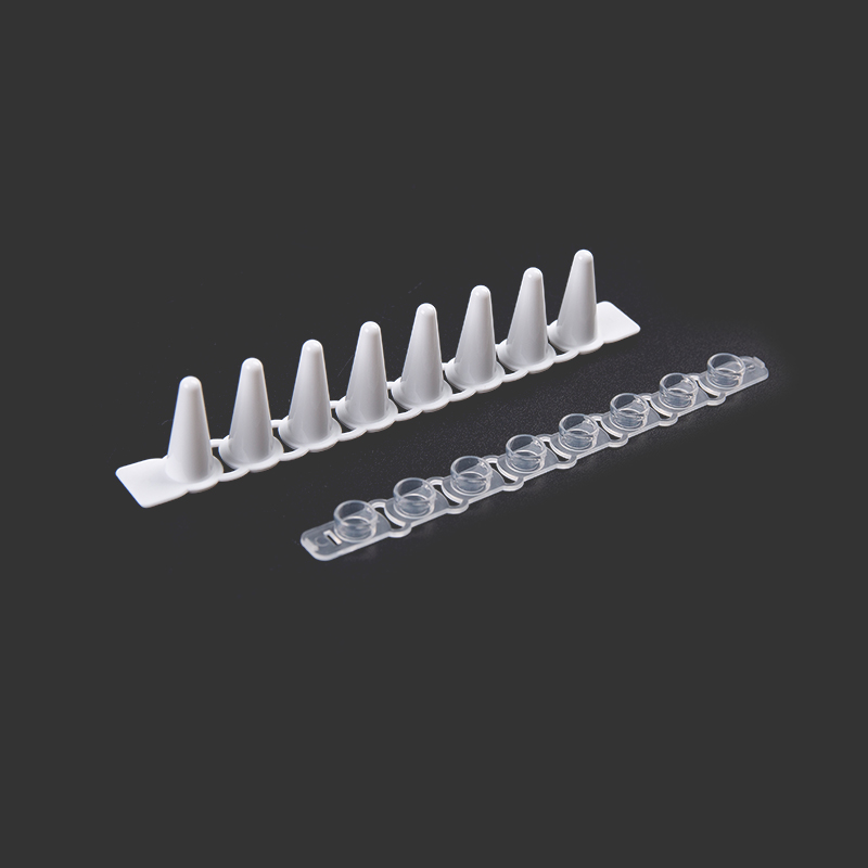 0.1mL PCR 8-tiub Jalur