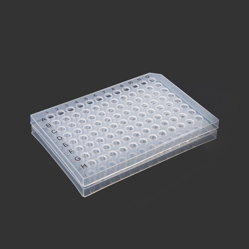 Plat PCR 96 perigi separuh skirt