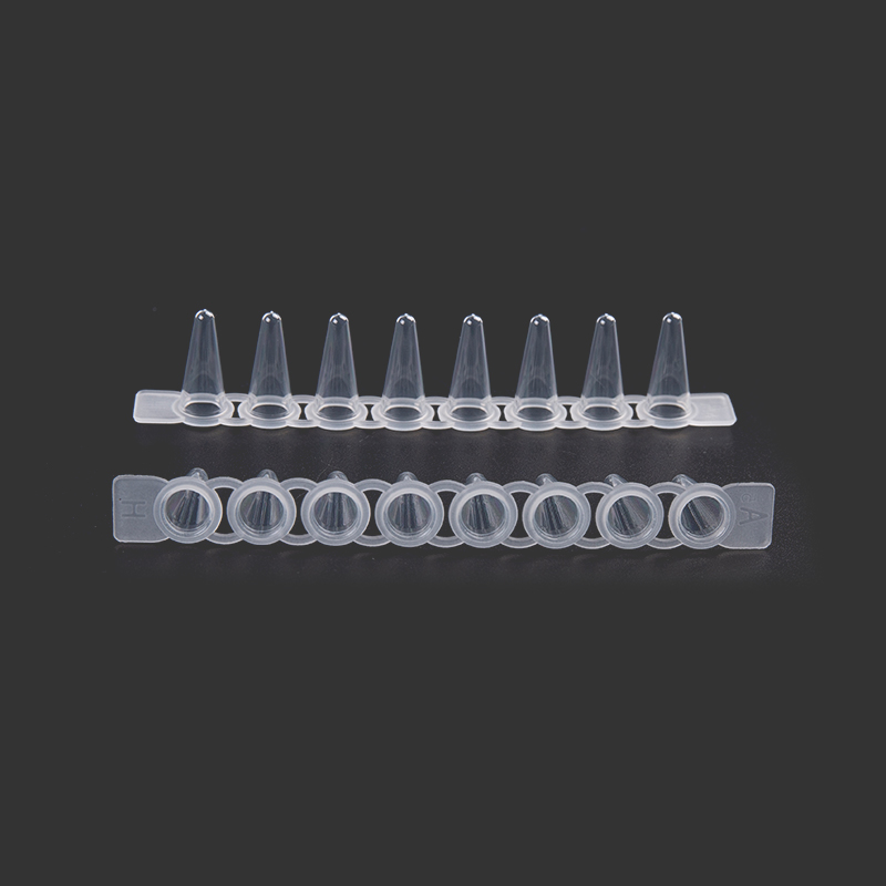 0.1mL PCR 8-tiub Jalur
